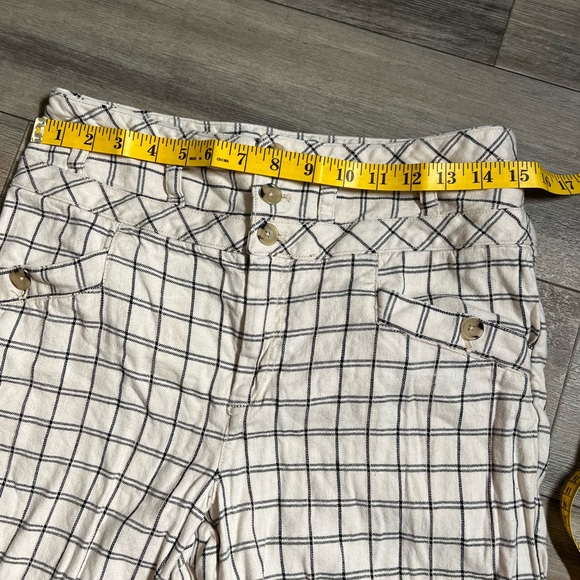 Anthropologie Linen Blend Pants- 4 - Picture 5 of 9